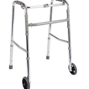 FOLDING WALKER WITH WHEELS-IMPORTED
